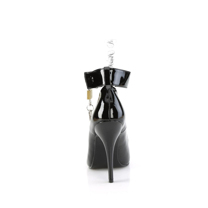 Pleaser SEDUCE-432 Pump (Black Patent)