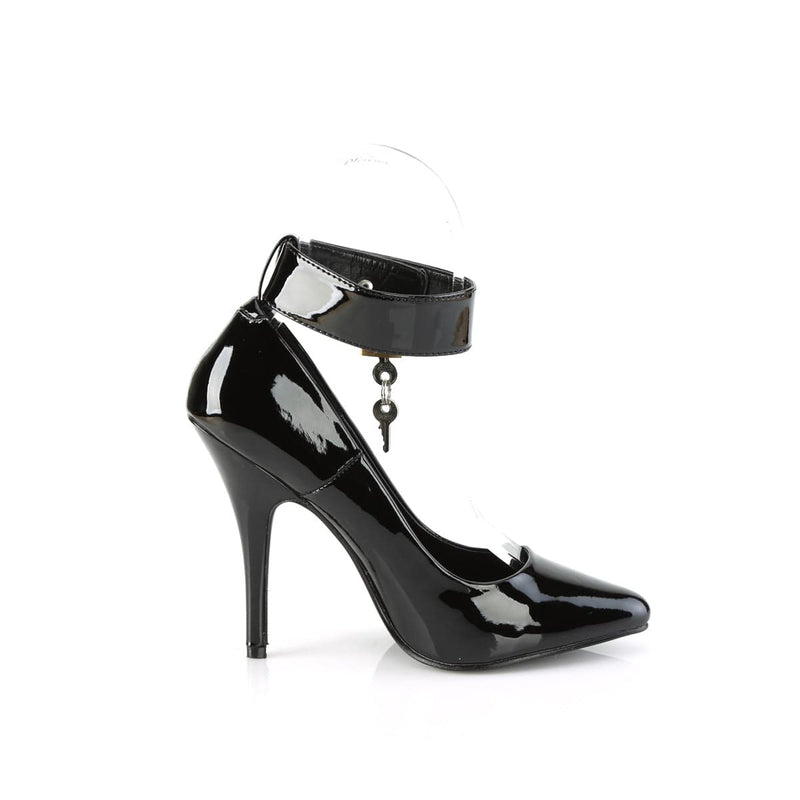 Pleaser SEDUCE-432 Pump (Black Patent)
