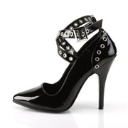 Pleaser SEDUCE-443 Pump (Black Patent)