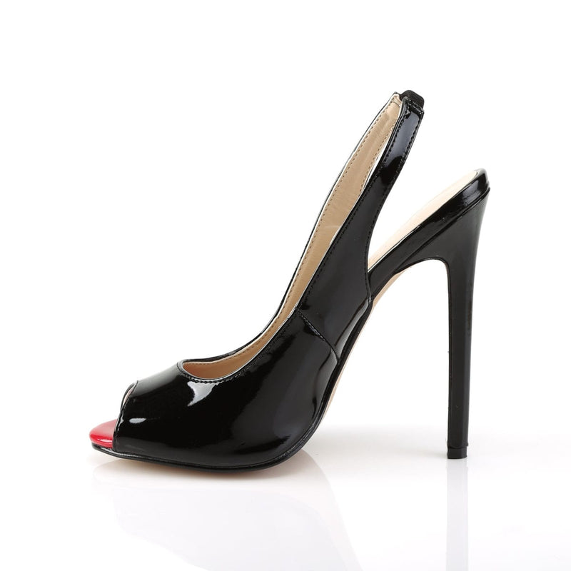 Pleaser SEXY-08 Pump (Black Patent)