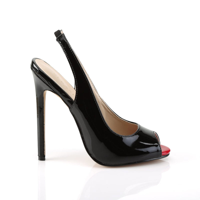 Pleaser SEXY-08 Pump (Black Patent)
