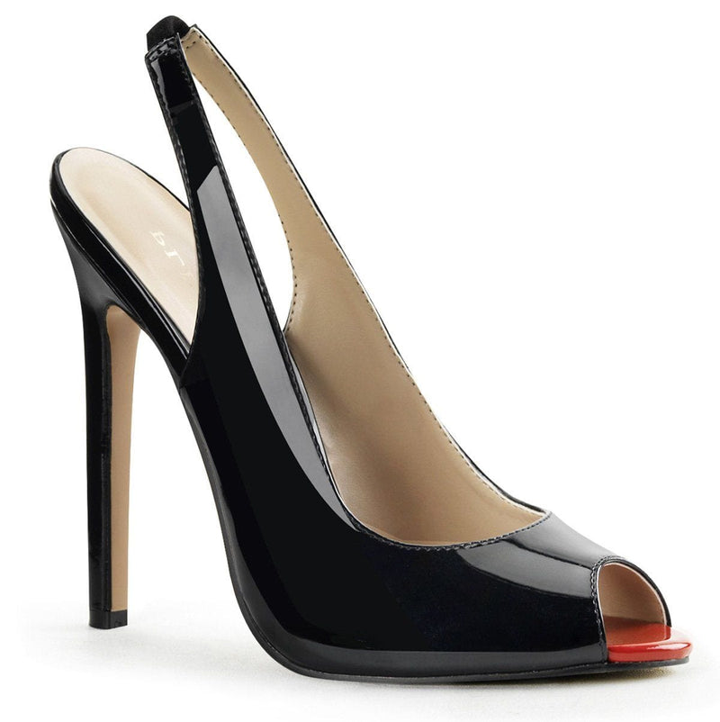 Pleaser SEXY-08 Pump (Black Patent)