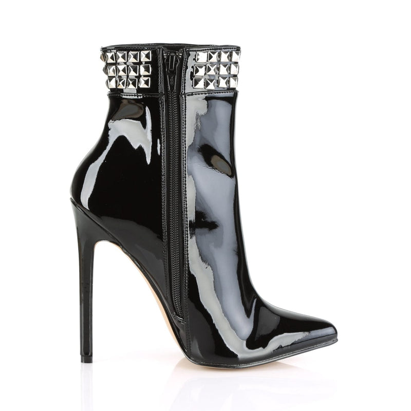 Pleaser SEXY-1006 Ankle Boot (Black Patent)