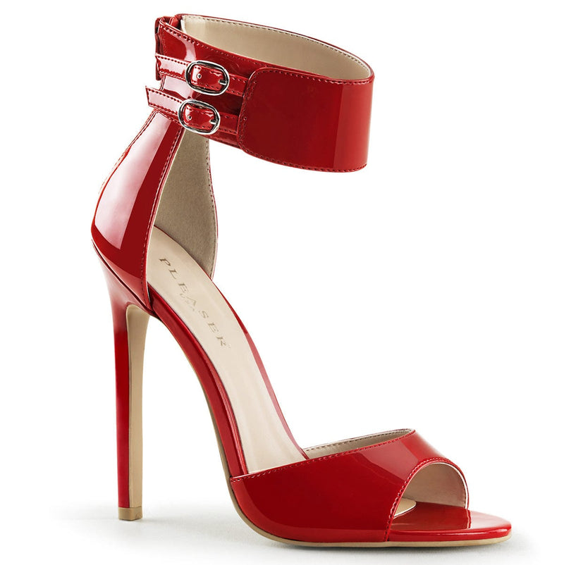 Pleaser SEXY-19 Sandal (Red Patent)