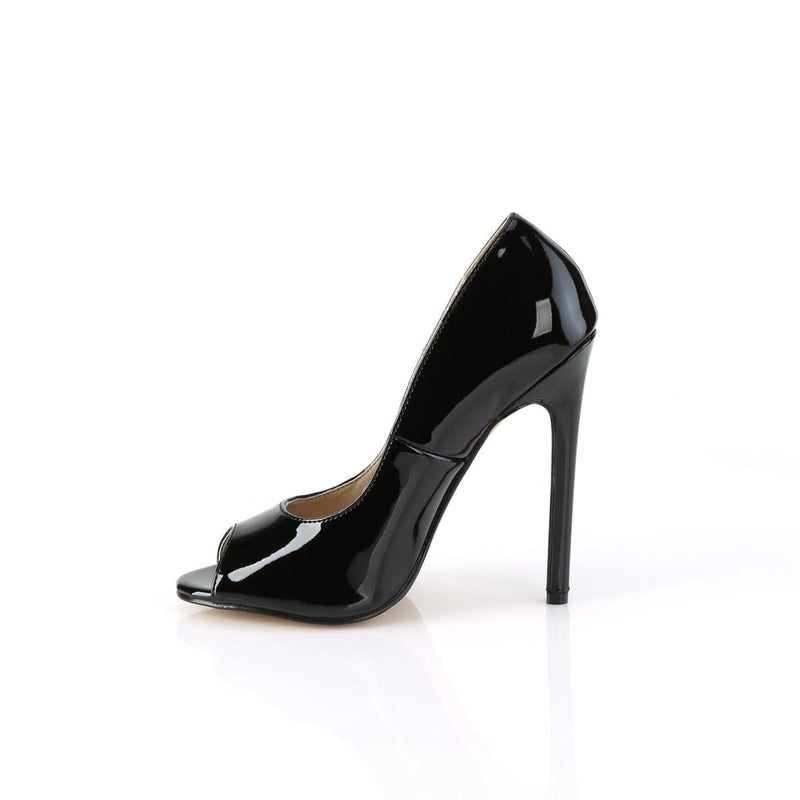 Pleaser SEXY-42 Pump (Black Patent)