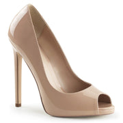 Pleaser SEXY-42 Pump (Nude Patent)