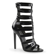 Pleaser SEXY-52 Sandal (Black Patent)