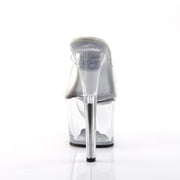Pleaser SKY-301 Platform Sandal (Clear/Clear)