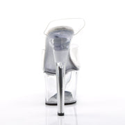 Pleaser SKY-302 Platform Slide (Clear/Clear)