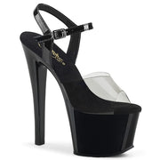 Pleaser SKY-308-1 Smoke-Black/Black