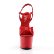 Pleaser SKY-309 Platform Sandal (Red Patent/Red)