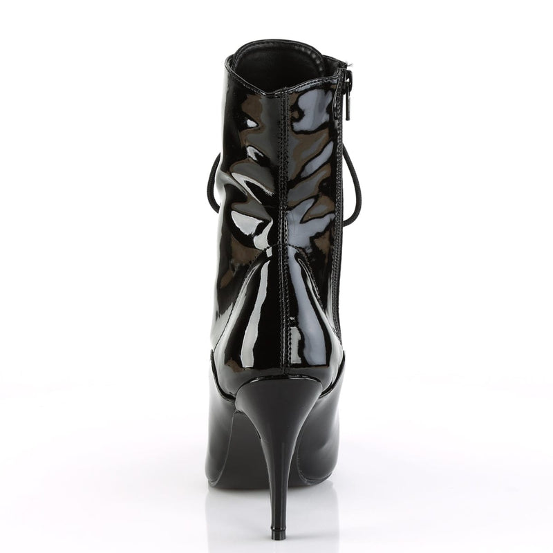 Pleaser VANITY-1020 Ankle Boot (Black Patent)