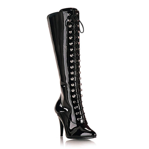 Pleaser VANITY-2020 Knee High Boot (Black Patent)