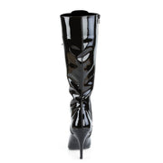 Pleaser VANITY-2020 Knee High Boot (Black Patent)