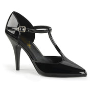Pleaser VANITY-415 Pump (Black Patent)
