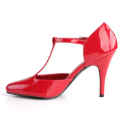 Pleaser VANITY-415 Pump (Red Patent)