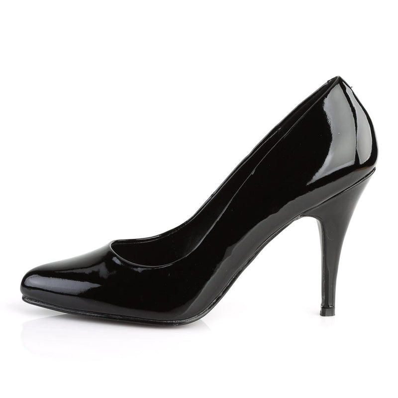 Pleaser VANITY-420 Pump (Black Patent)
