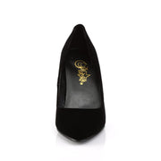 Pleaser VANITY-420 Pump (Black Velvet)