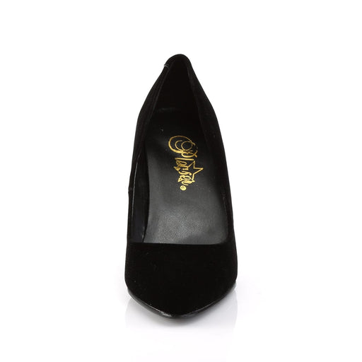 Pleaser VANITY-420 Pump (Black Velvet)