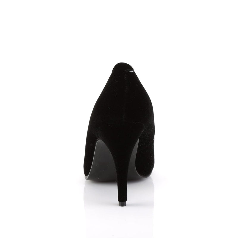 Pleaser VANITY-420 Pump (Black Velvet)