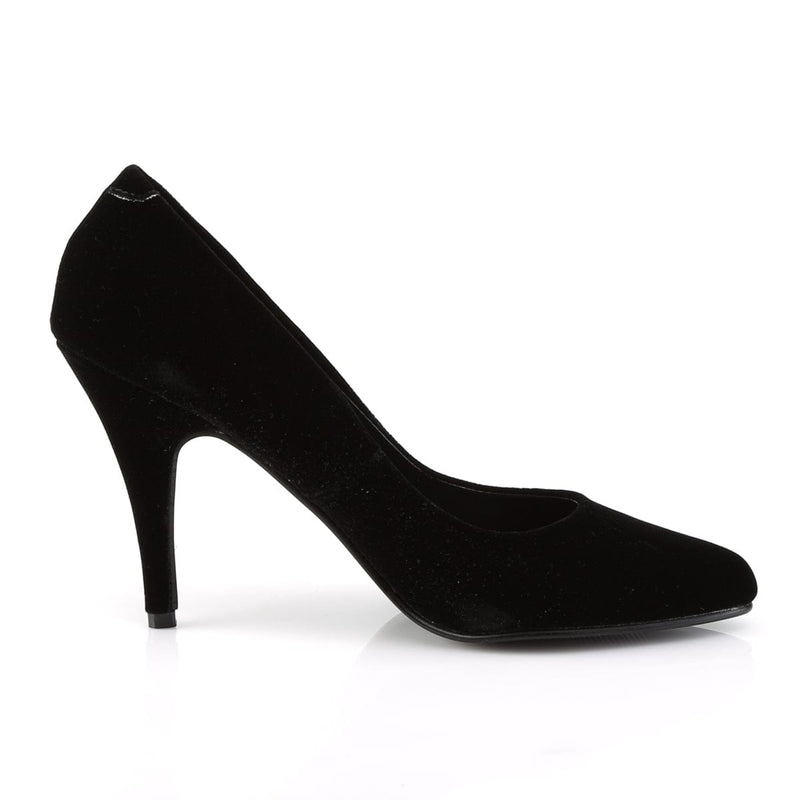 Pleaser VANITY-420 Pump (Black Velvet)