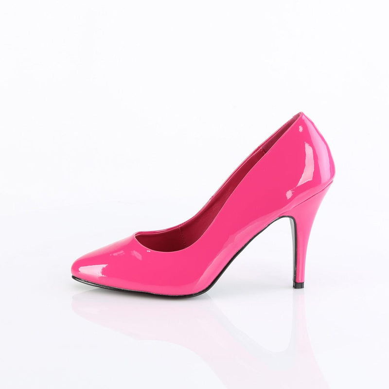 Pleaser VANITY-420 Pump (Hot Pink Patent)