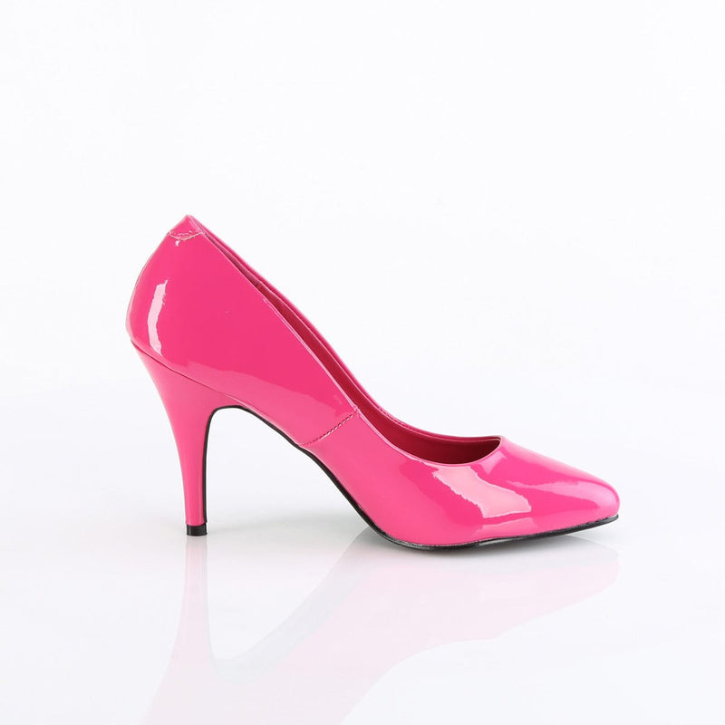 Pleaser VANITY-420 Pump (Hot Pink Patent)