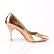 Pleaser VANITY-420 Pump (Rose Gold Metallic Pu)