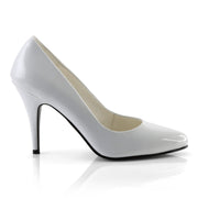 Pleaser VANITY-420 Pump (White Patent)