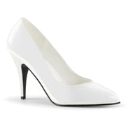 Pleaser VANITY-420 Pump (White Patent)