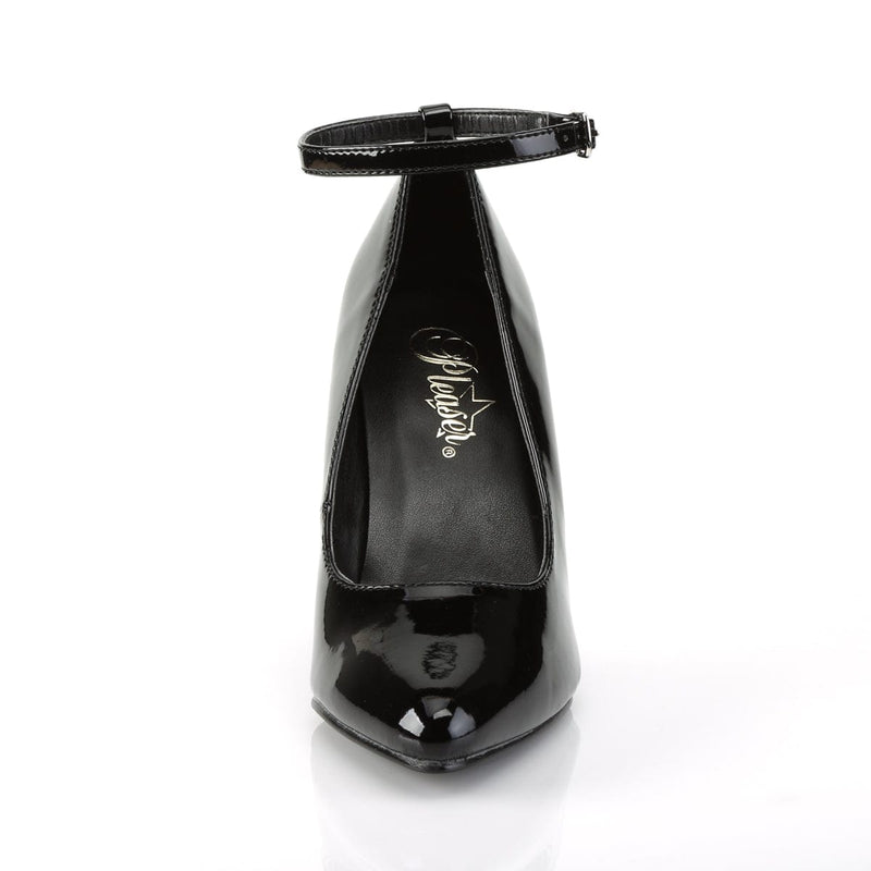 Pleaser VANITY-431 Pump (Black Patent)