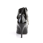 Pleaser VANITY-434 Pump (Black Patent)
