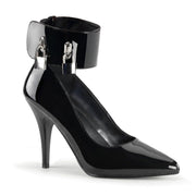 Pleaser VANITY-434 Pump (Black Patent)