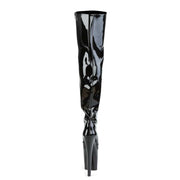 Pleaser XTREME-3010 Platform Thigh High Boot (Black Patent/Black)