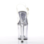 Pleaser XTREME-808 Platform Sandal (Clear/Clear)