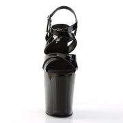 Pleaser XTREME-872 Platform Sandal (Black Patent/Black)