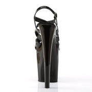 Pleaser XTREME-872 Platform Sandal (Black Patent/Black)