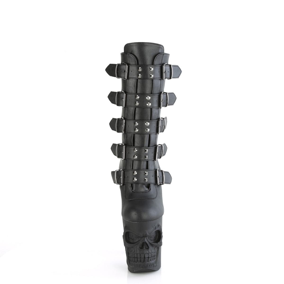 RAPTURE-1052BK Black Faux Leather/Black Matte Pleaser US Size (Women's): 5