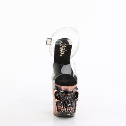 RAPTURE-808-LT  Clear /Satin Copper Chrome