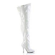 SEDUCE-3000WC White Stretch Patent Pleaser US Size (Women's): 6
