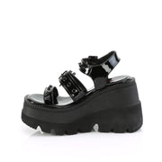 SHAKER-13 Black Patent Demonia US Size (Women's): 5