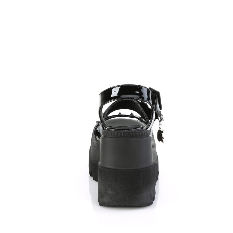 SHAKER-13 Black Patent Demonia US Size (Women's): 5