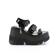 SHAKER-13 Black Patent Demonia US Size (Women's): 5