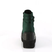 SHAKER-52 Emerald Vegan Suede Demonia US Size (Women's): 5