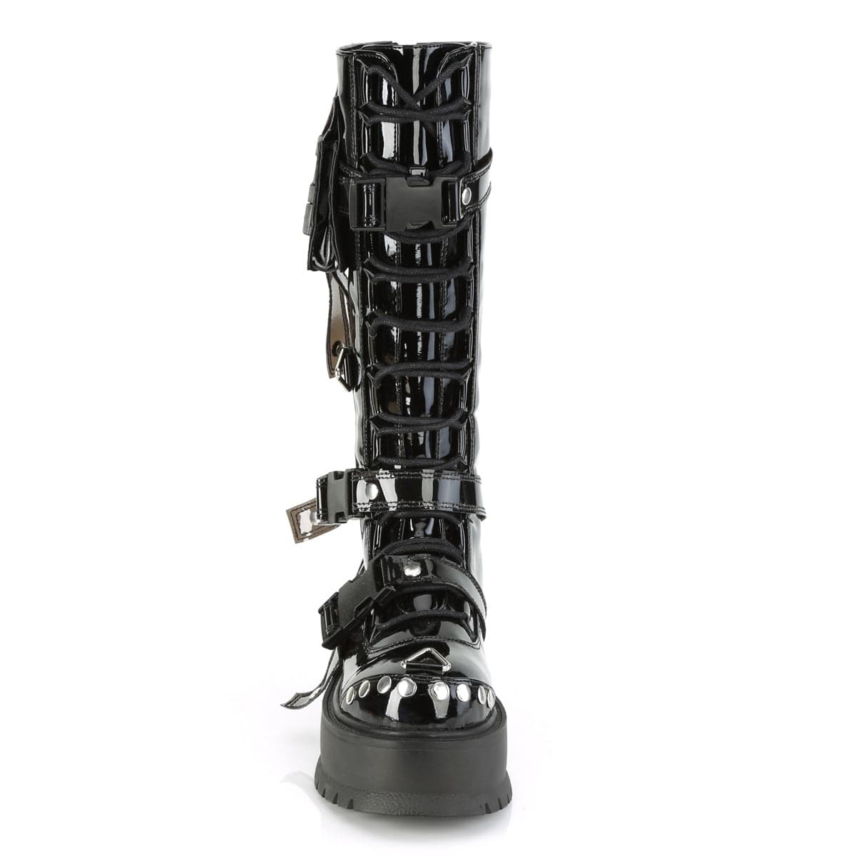 SLACKER-260 Black Patent Shoes Demonia US Size (Women's): 6