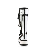 SLACKER-260 White Patent Demonia US Size (Women's): 6