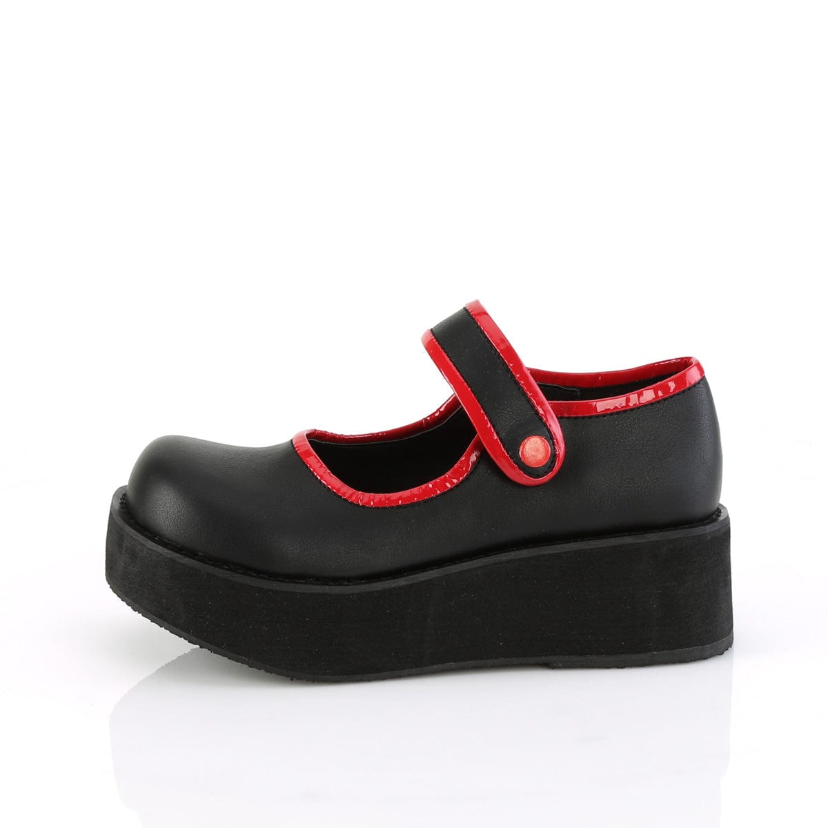 SPRITE-01 Black Vegan Leather Demonia US Size (Women's): 6