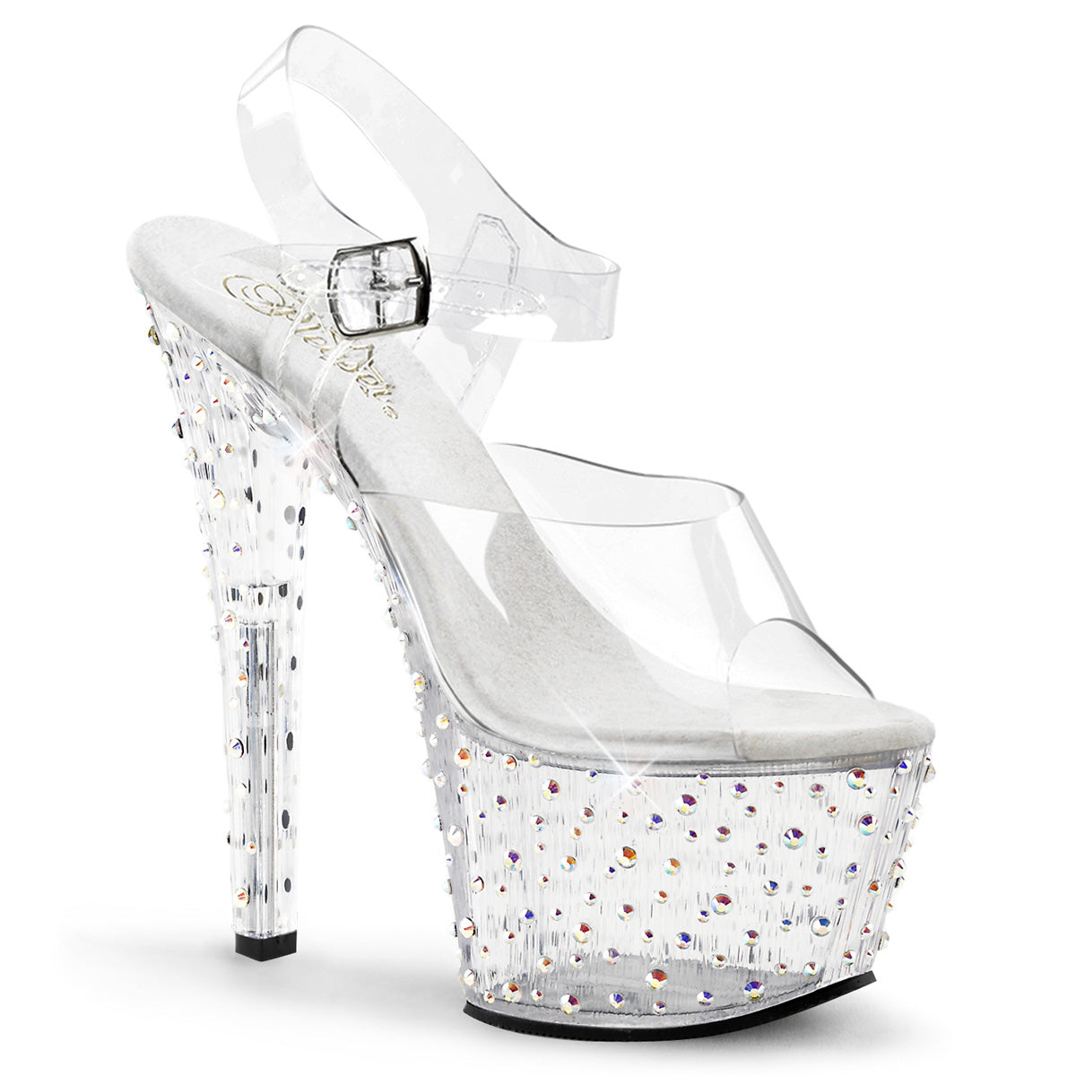STARDANCE-708 Clear-Silver RS Sandals